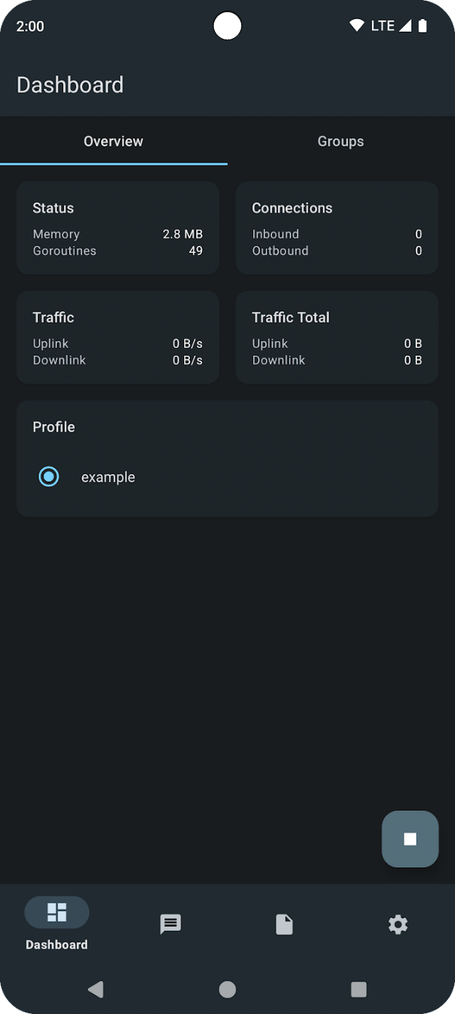 图片描述：sing-box-Android